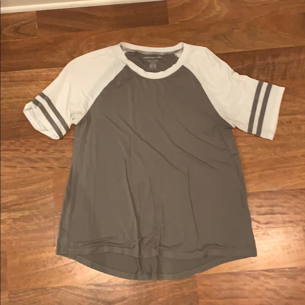 army green American Eagle soft and sexy shirt